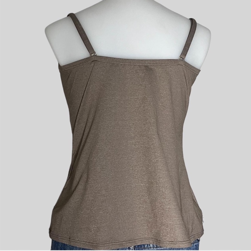 vintage y2k brown swim tank - Picture 2 of 3
